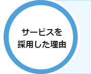 サービスを採用した理由